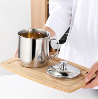 stainless steel mug with lid 
