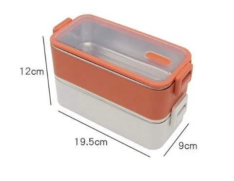 double-layer insulated lunch box