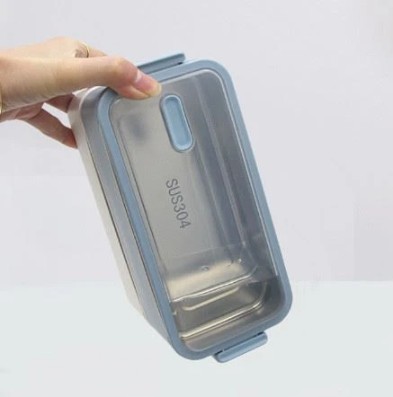 2 compartments bento kid lunch box