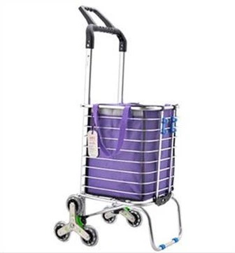 Carro de la compra de 6 ruedas